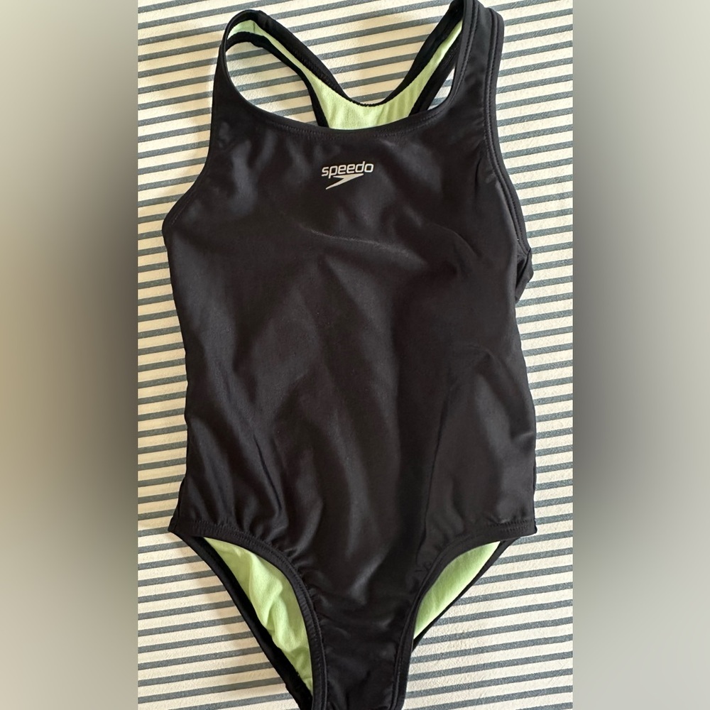 Speedo Kids Black Swimsuit